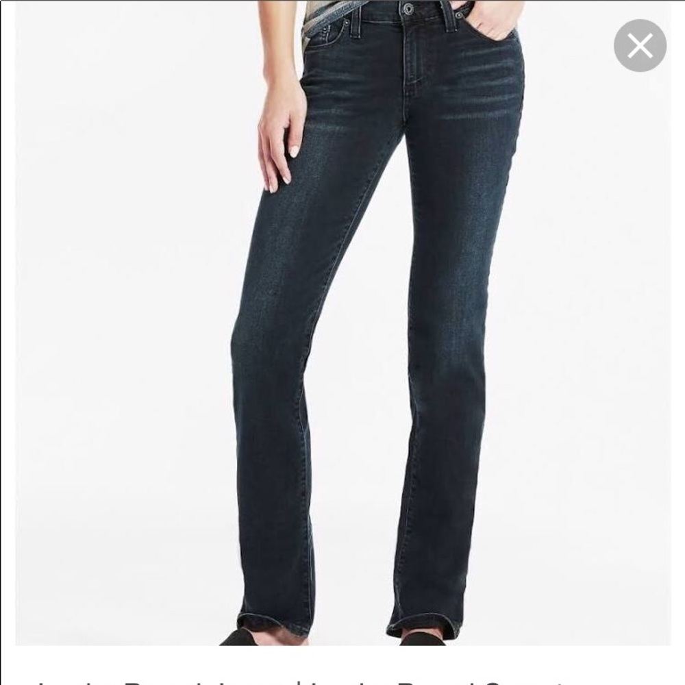 🆕Lucky brands straight leg mid rise♥️